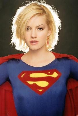 Elisha Cuthbert is a super woman